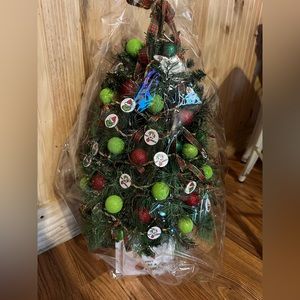 24 inch Pre Lit Custom Grinch Christmas Tree